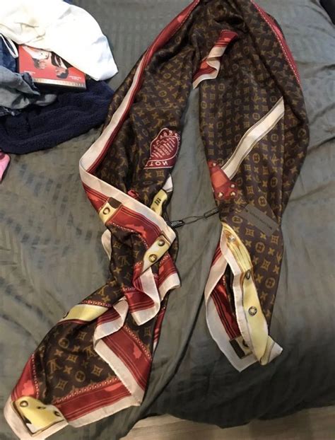 louis vuitton silk scarf replica amazon|louis vuitton scarf selfridges men's.